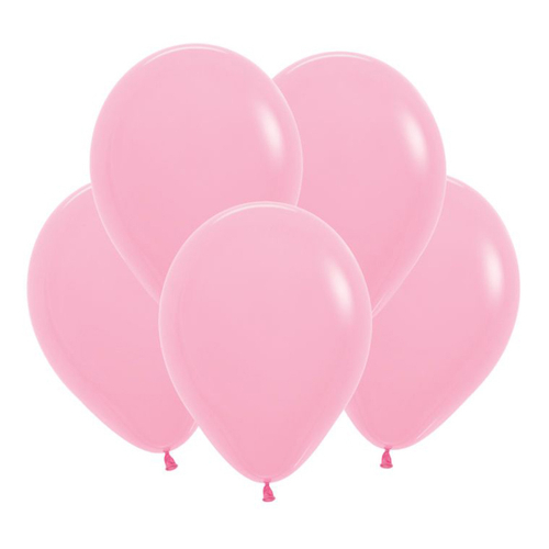 S 5" Пастель Розовый / Bubble Gum Pink / 100 шт.