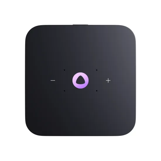 Умная колонка Яндекс Станция Миди с Алисой на YandexGPT, черный, Zigbee