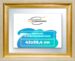 Зеркало настенное в раме 42x59,4