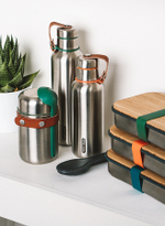Термос black+blum, food flask, 400 мл, оранжевый