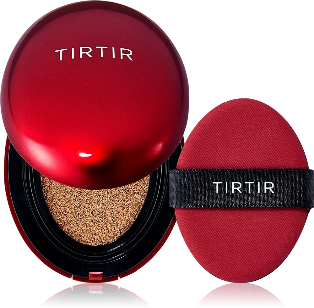 TIRTIR Mask Fit Red Cushion Mini - Долговечная тональная основа в губке, 4,5 g