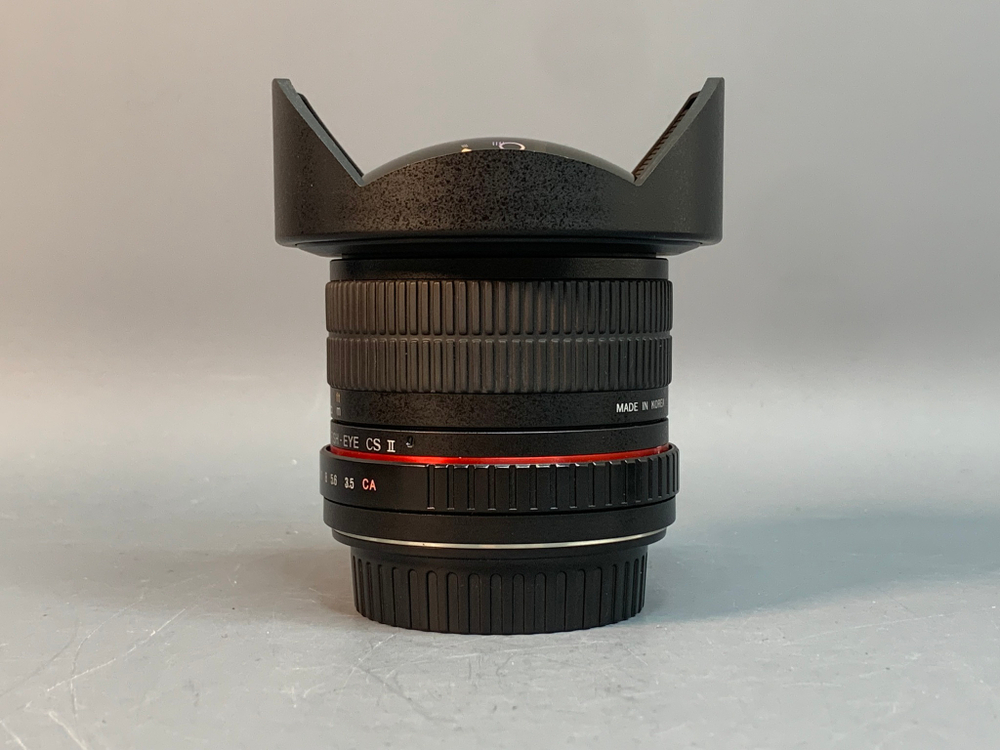 Samyang 8mm 3.5 AS IF UMC Fish-eye CS II Canon EF