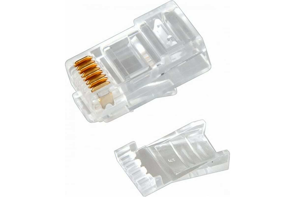 Джек RJ-45 8P8C CAT 6 со вставкой REXANT 05-1031