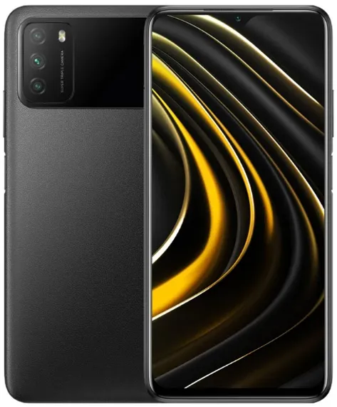 Xiaomi Poco M3 4/128GB Black (черный)