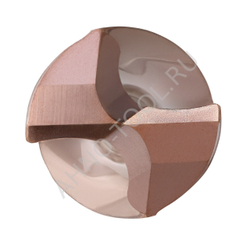 Сверло 16.3мм монолитное твердосплавное 5D без подвода СОЖ. SP-X800051630 VHM AHNO