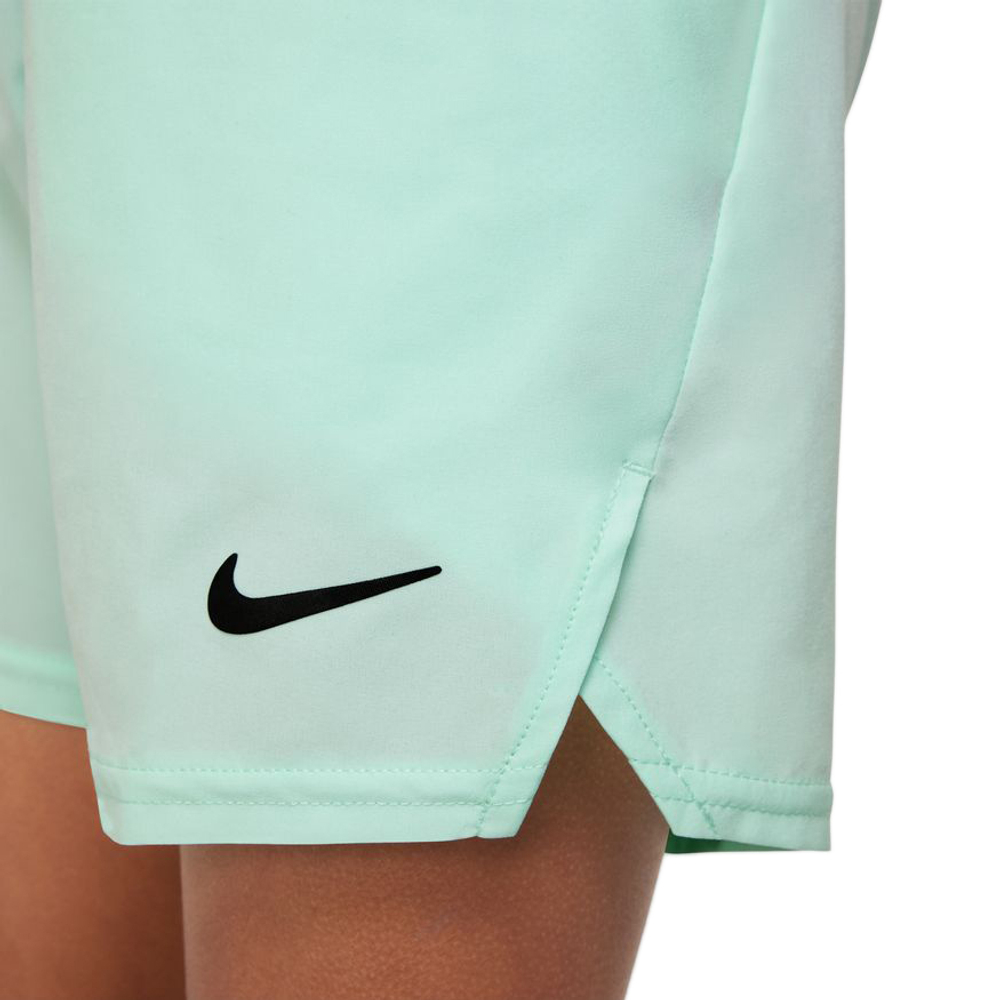 Шорты для мальчика теннисные Nike Boys Court Flex Ace Short - mint foam/mint foam/black