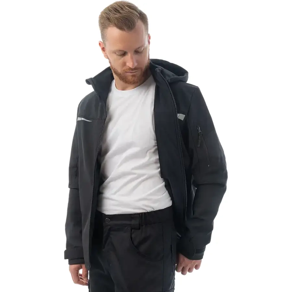 Куртка софтшелл KS207, черный (L) Brodeks KS207BLACKL