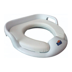 Накладка детская на унитаз мягкая Boss Baby белая