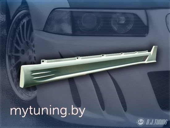 Накладки на пороги V1 для Opel Vectra C