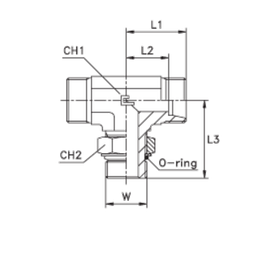 Штуцер FRTH DS16 UNF 7/8 (корпус)