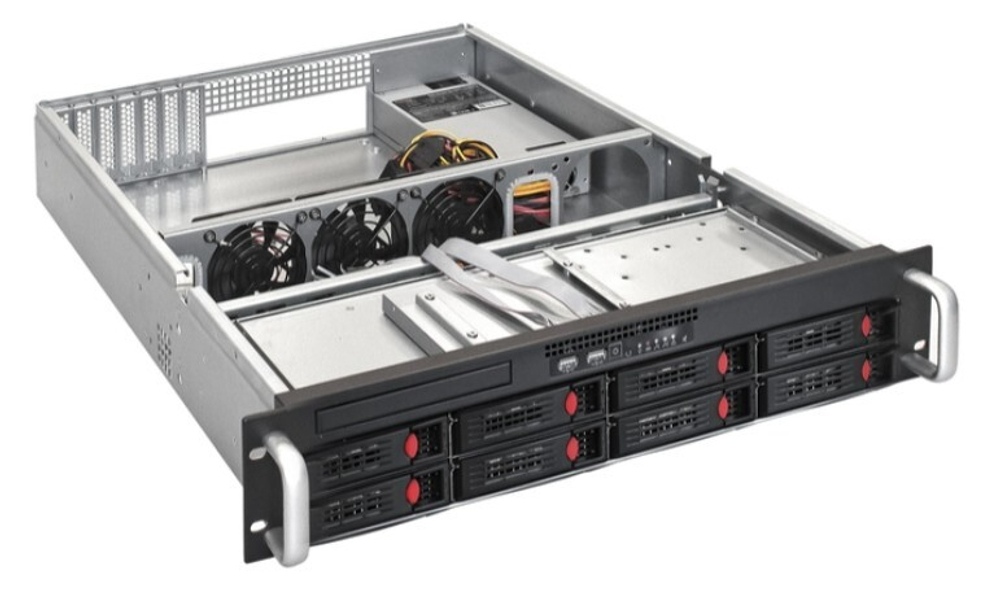 Корпус серверный 2U Exegate Pro 2U550-HS08/1U-900ADS