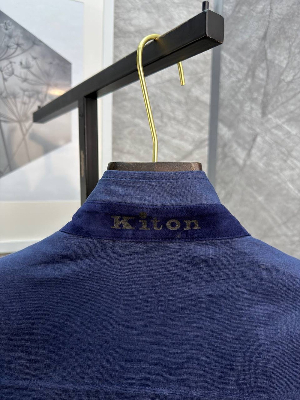 Льняная ветровка Kiton