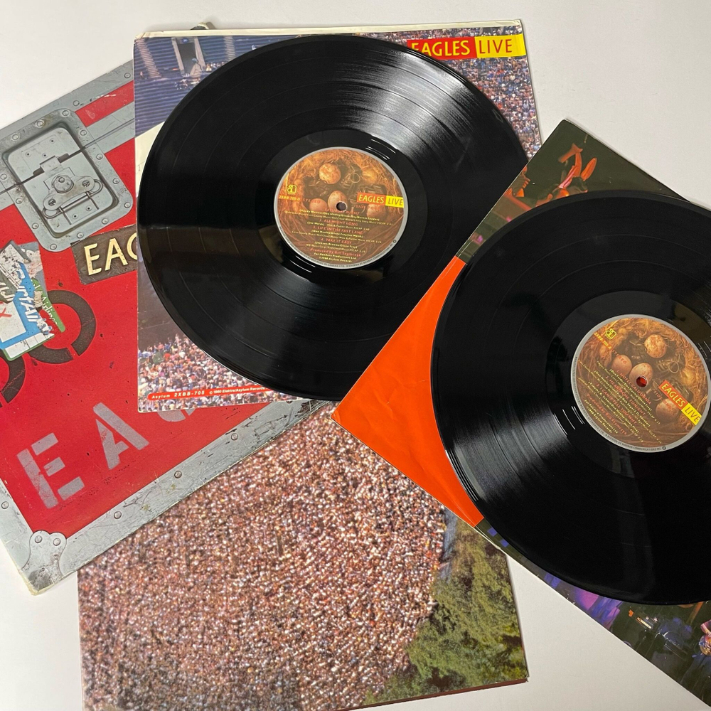 Винтажная виниловая пластинка LP Eagles Live (Canada 1980)