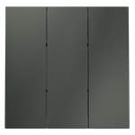 Клавиши для выключателя/переключателя трехклавишного, S70 (титан)