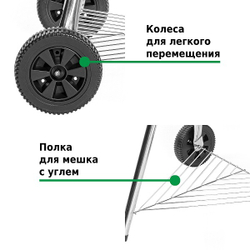 Гриль-барбекю Green Glade K222