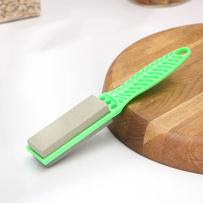 Точилка для металлических ножей с ручкой Доляна, 21,5×4 см, цвет МИКС (Цвет: не задано)