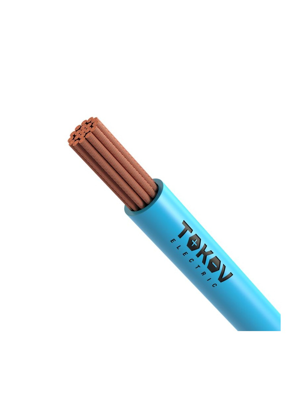 Провод TOKOV ELECTRIC ПуГВнг(А)-LS 1х10 С 450/750В (уп.100м) 000011542