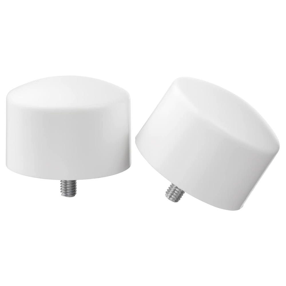 IKEA RAFFIG  (ИКЕА РАФФИГ)  -  Торцевые части, 1 пара, белый