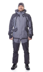 Демисезонный мужской костюм Grayling Скат Осень (Таслан) Cерый