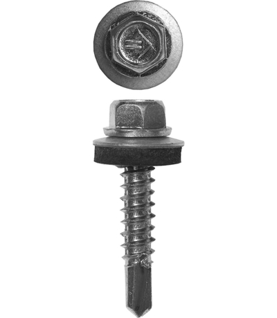 ЗУБР СКМ, 75 х 5.5 мм, цинк, 800 шт, кровельный саморез, Профессионал (4-300310-55-075)