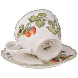 ЧАЙНЫЙ СЕРВИЗ LEFARD "STRAWBERRY" НА 6 ПЕР. 14 ПР. 750/400/270(КОР=2НАБ.)