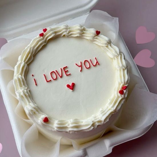 Бенто-торт “I love you”