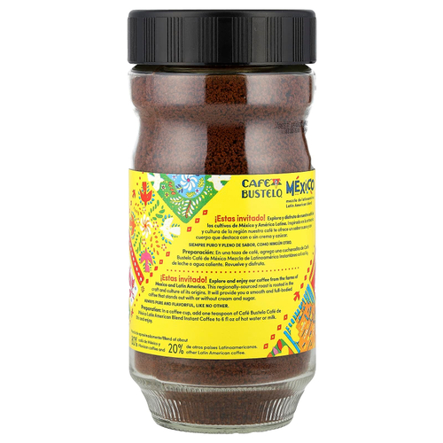 Café Bustelo, Растворимый кофе, латиноамериканская смесь, 200 г (7,05 унции)