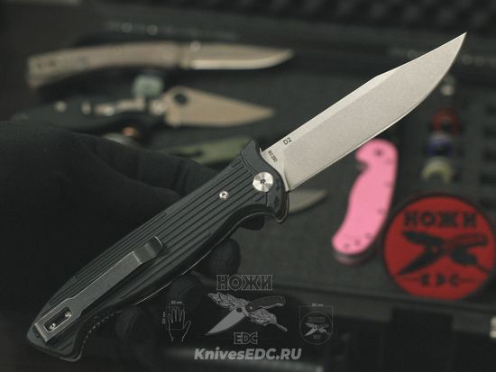 Складной нож Reptilian-НР c клинком из стали D2, рукоять G10