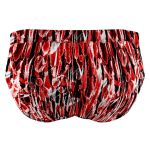 Мужские плавки белые с принтом DOREANSE 3809 Infinite fire