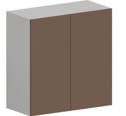 Кухня Модуль ШВ 700 Графит / Пудрово-розовый