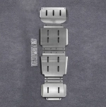 Защита днища 8 мм для Haval H5 2023+ Хавал Хавейл Защита картера двигателя