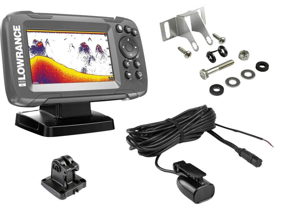 Эхолот Lowrance HOOK2-4X GPS Bullet