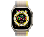 Умные часы Apple Watch Ultra GPS + Cellular, 49mm Titanium Case with Yellow/Beige Trail Loop