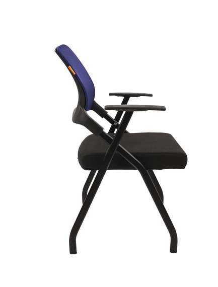 Офисное кресло Chairman NEXX Россия черный/синий N