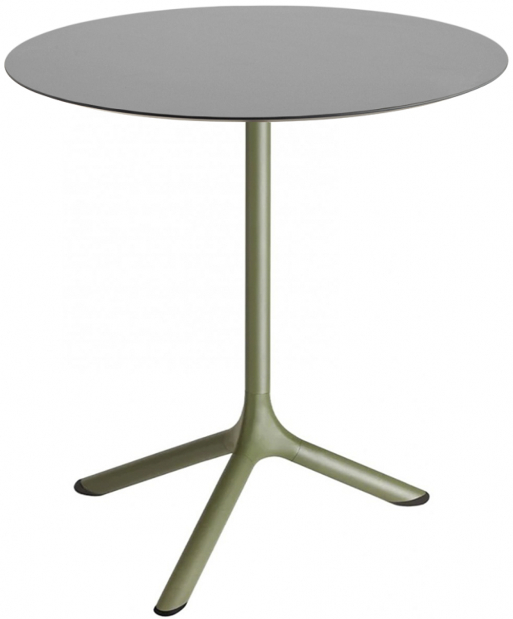 Стол ламинированный обеденный Scab Design Tripe, оливковый, светло-серый