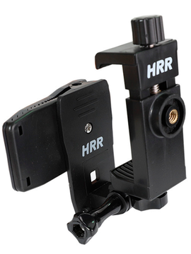 Крепление прищепка на рюкзак или одежду с держателем телефона для вертикальной и горизонтальной съемки от первого лица