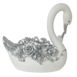 GAEM Фигурка декоративная "Лебедь", L18 W13 H17,5 см