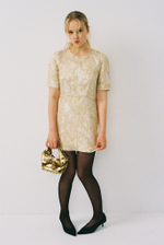 Regina gold dress