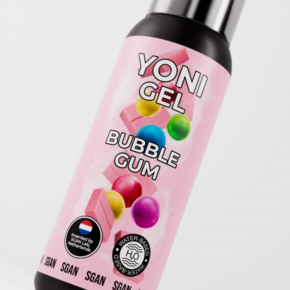 Лубрикант для орального секса SGAN Sensual со вкусом баблгам, 100 мл