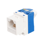 Модуль Keystone Toolless RJ45,  cat. 5e,  UTP,  180 град.,  белый