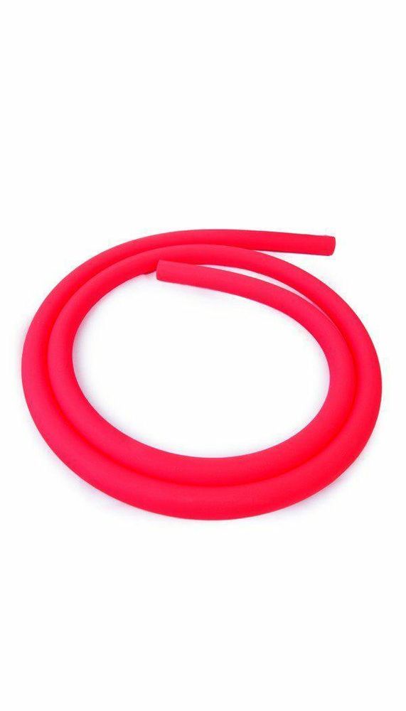 Silicone hookah hose Soft Touch Red