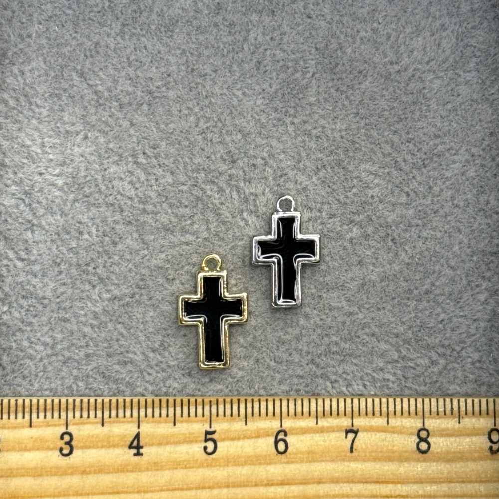 Подвеска люкс (Корея) крест 0160