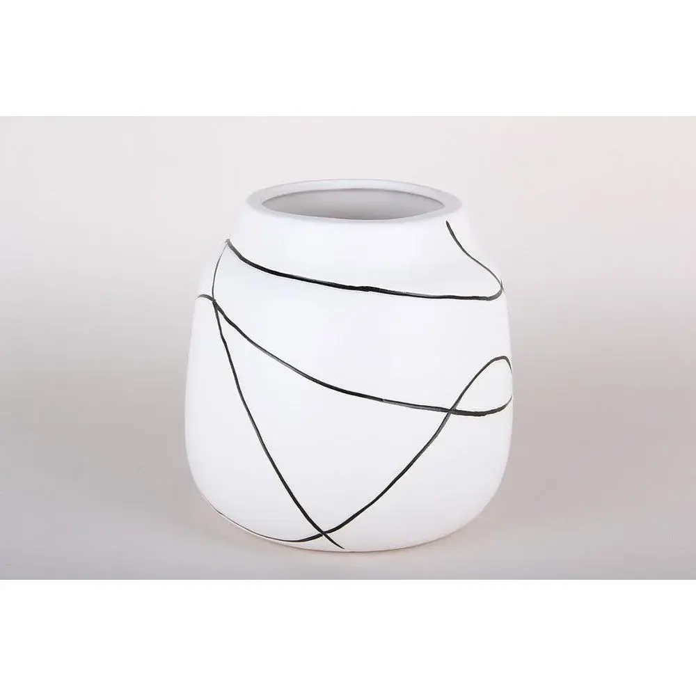 Ваза для цветов 16х16см керамика