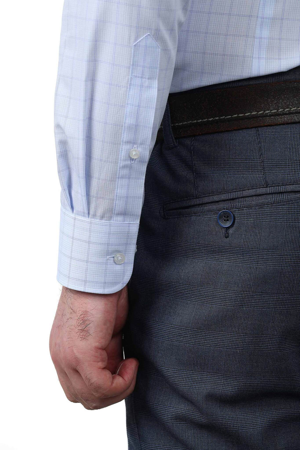 Сорочка мужская VESTER 515141 09 БОЛЬШИЕ РАЗМЕРЫ цвет голубой