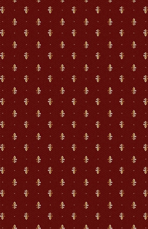 Ковровая дорожка E003 - RED - коллекция ETALON