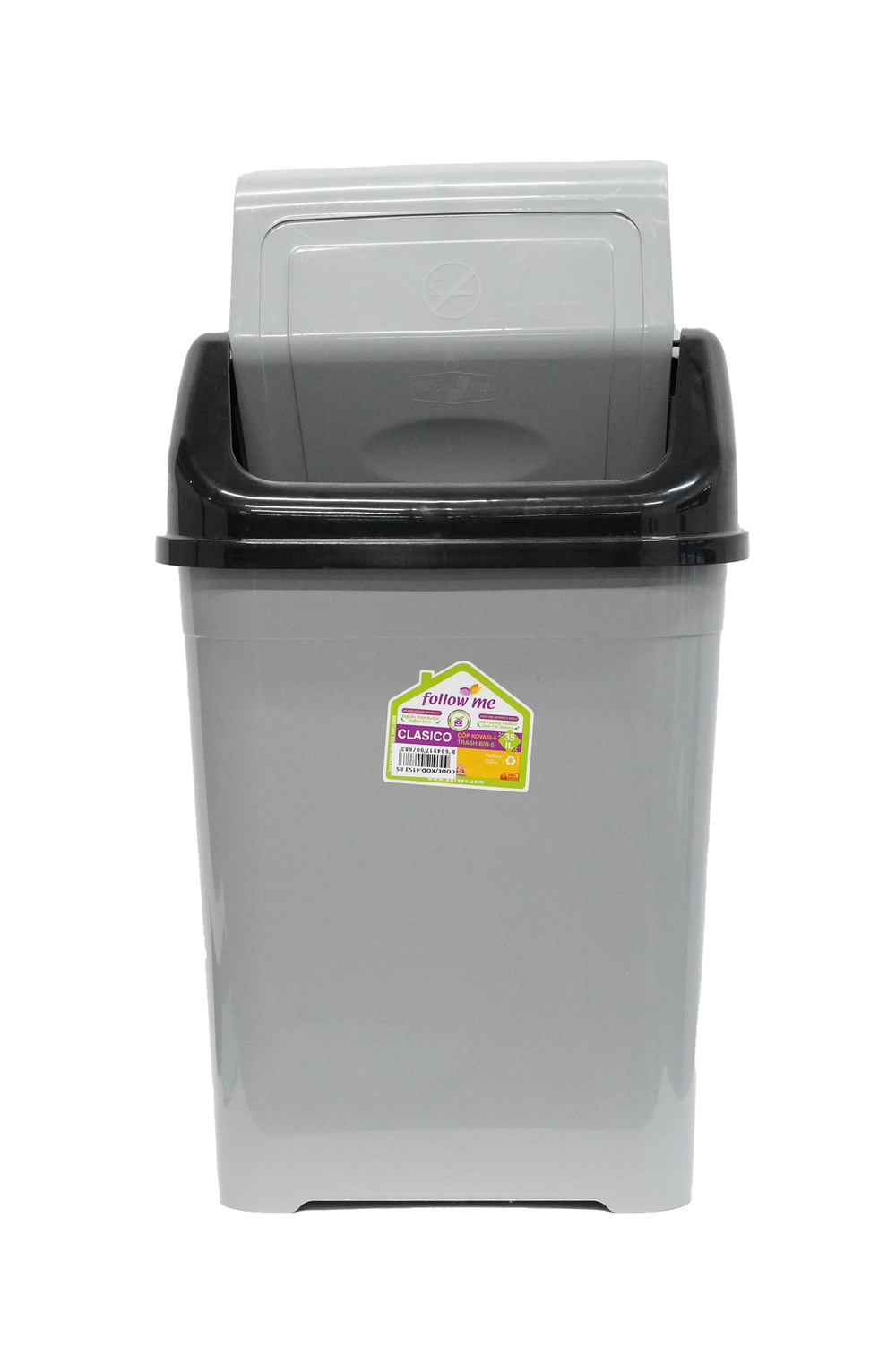 КОНТЕЙНЕР Д/МУСОРА CLASICO -35  Л ( NATURAL ) 4153 85