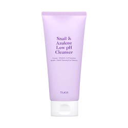 Tiam Snail & Azulene Low pH Cleanser деликатный гель для умывания с улиткой и азуленом