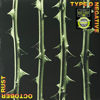 Type O Negative ‎– October Rust 2LP (Голландия 2024г.) Green