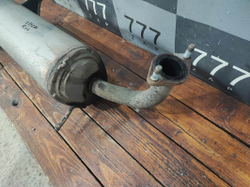 Глушитель Kia Rio 4 X-Line 17-нв Б/У Оригинал 28710H0500