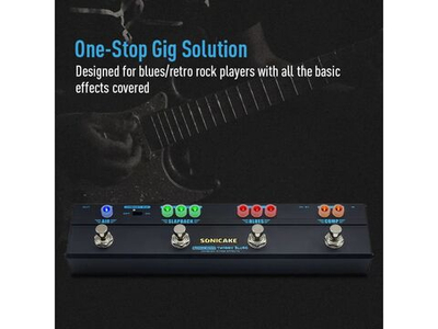 Педаль эффектов Sonicake Twiggy Blues QCE-20